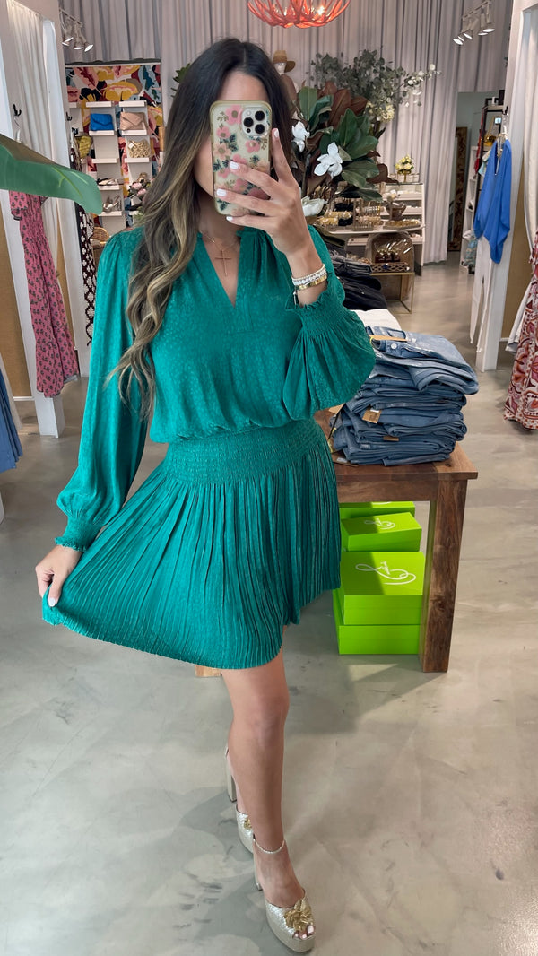 Tossa Green Mini Dress