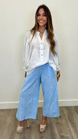 Giovanna Eyelet Pants