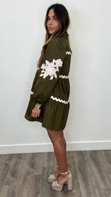 Mae Olive Mini Dress