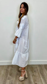 Serena Cotton Maxi Dress