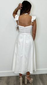 Campari White Dress