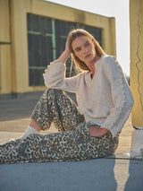 Petro Leopard Print Pants