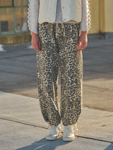 Petro Leopard Print Pants