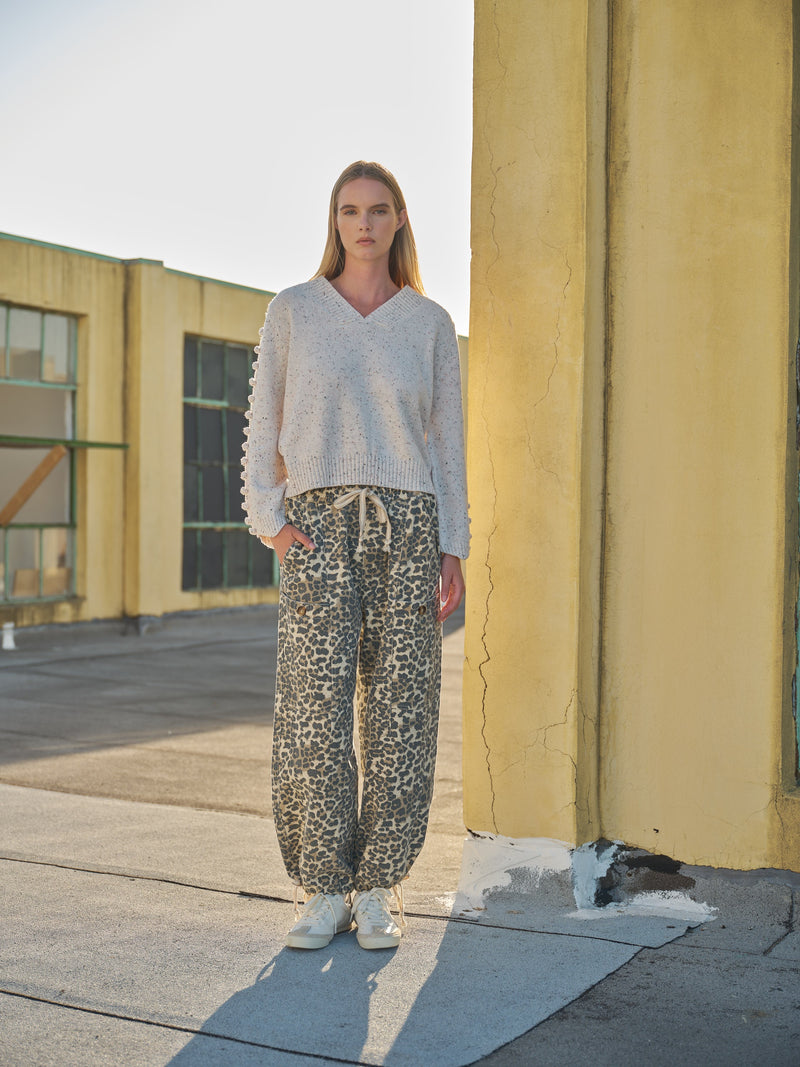 Petro Leopard Print Pants