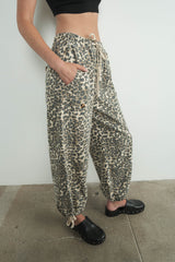 Petro Leopard Print Pants