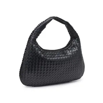 Braided Boho Bag Black