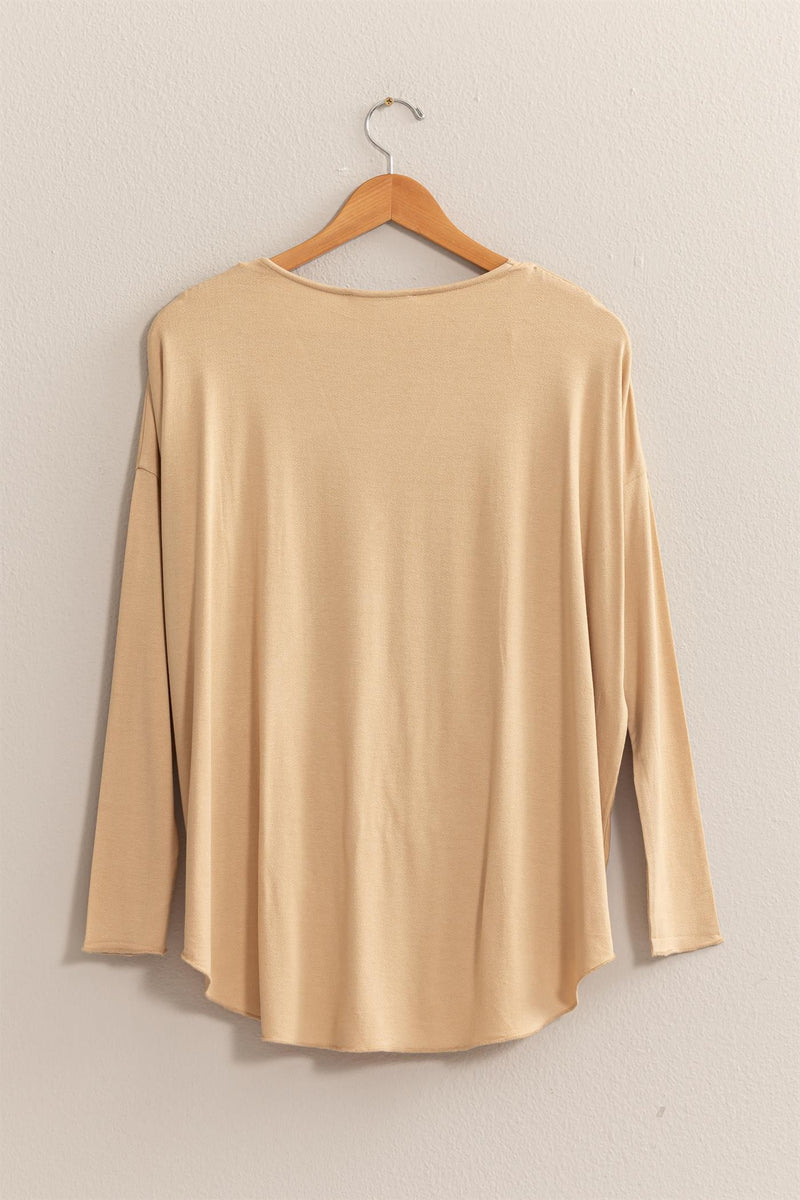 Rory Taupe Top