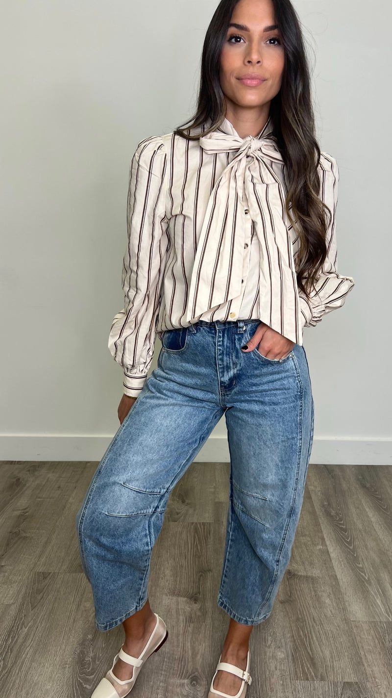 Poppie Wheat Blouse