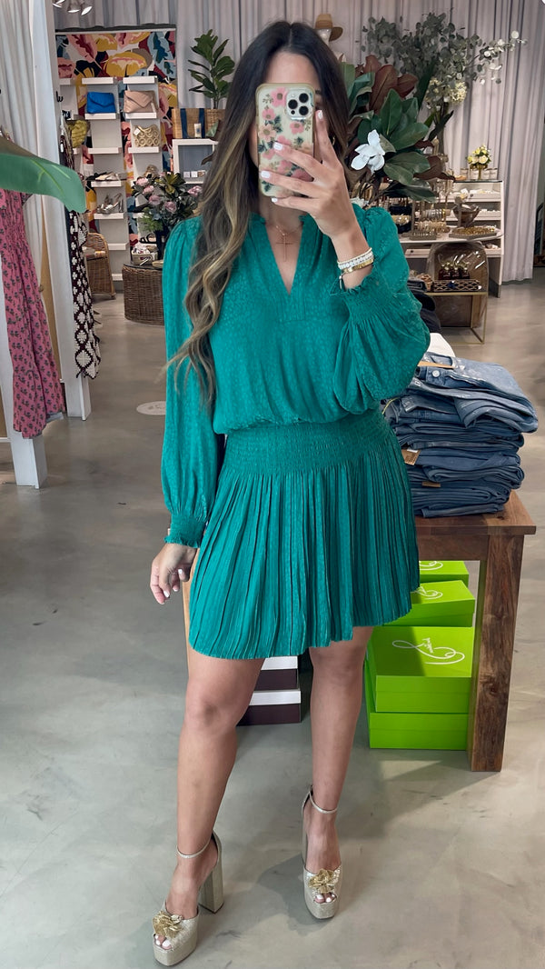 Tossa Green Mini Dress