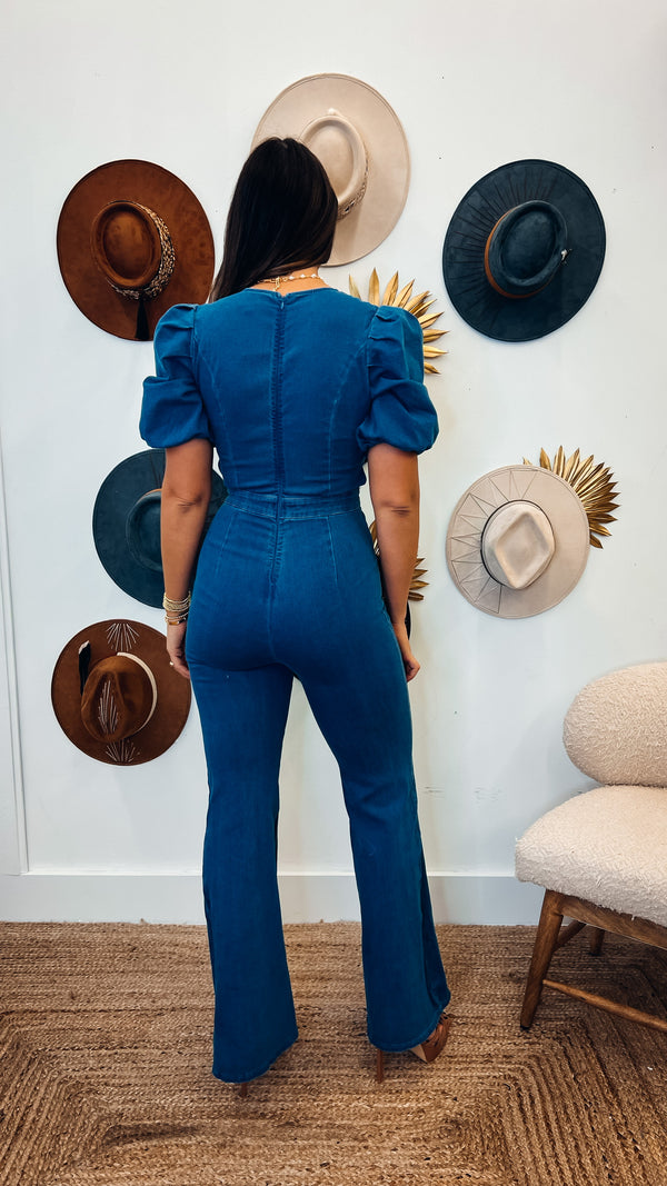 Mila Denim Jumpsuit