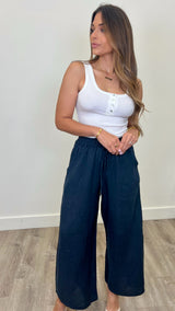 Alessandra Linen Pants