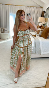 Jessa Bellini Cutout Maxi Dress