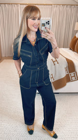 Louise Black Jumpsuit