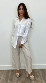 Alessandra Linen Pants