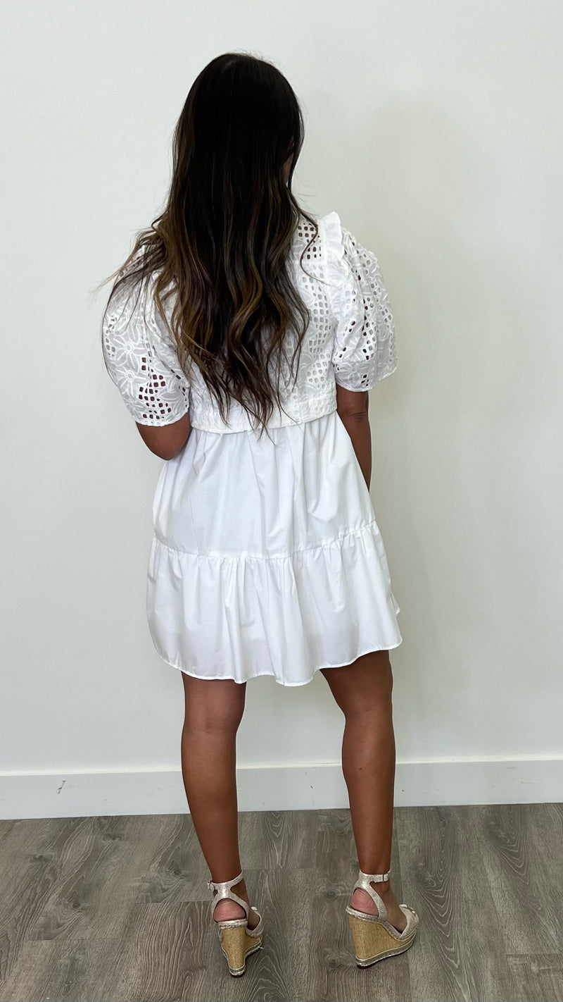 Edin White Dress