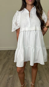 Edin White Dress