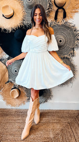 White Baby Doll Dress