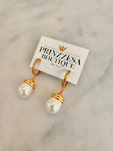 Carlotta Pearl Earrings