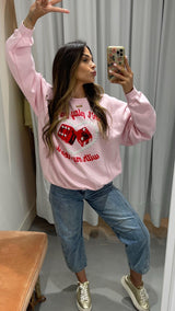 Don't Play Games Crew Neck - PRINZZESA BOUTIQUE