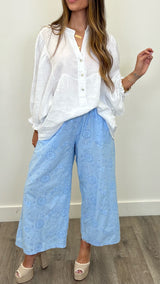 Giovanna Eyelet Pants