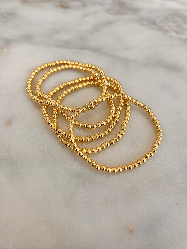 Mia Gold Beaded Bracelet