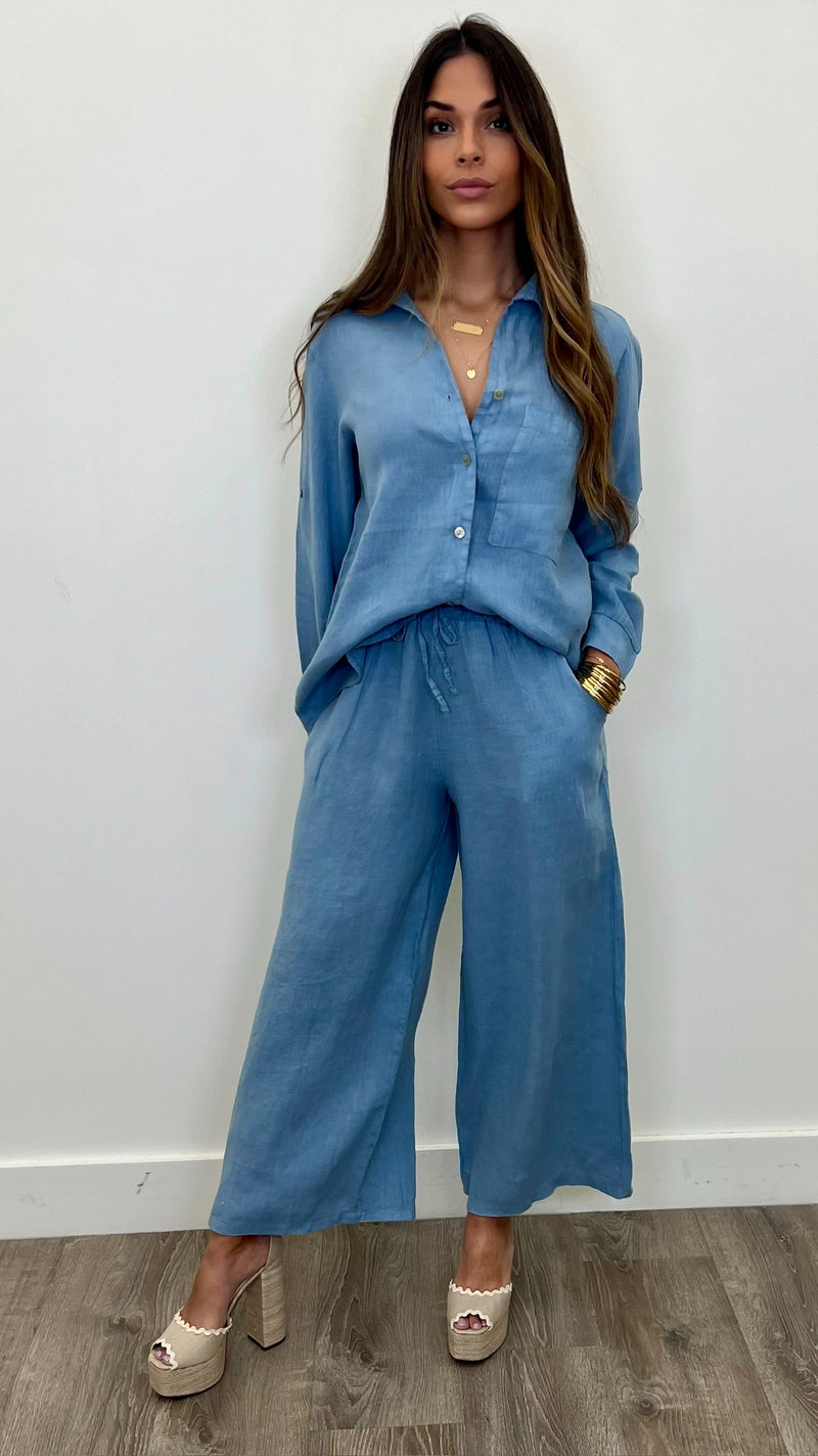 Alessandra Linen Pants