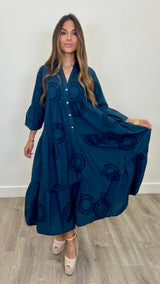 Serena Cotton Maxi Dress