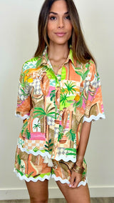 Oddi Cancun Tropical Short Set