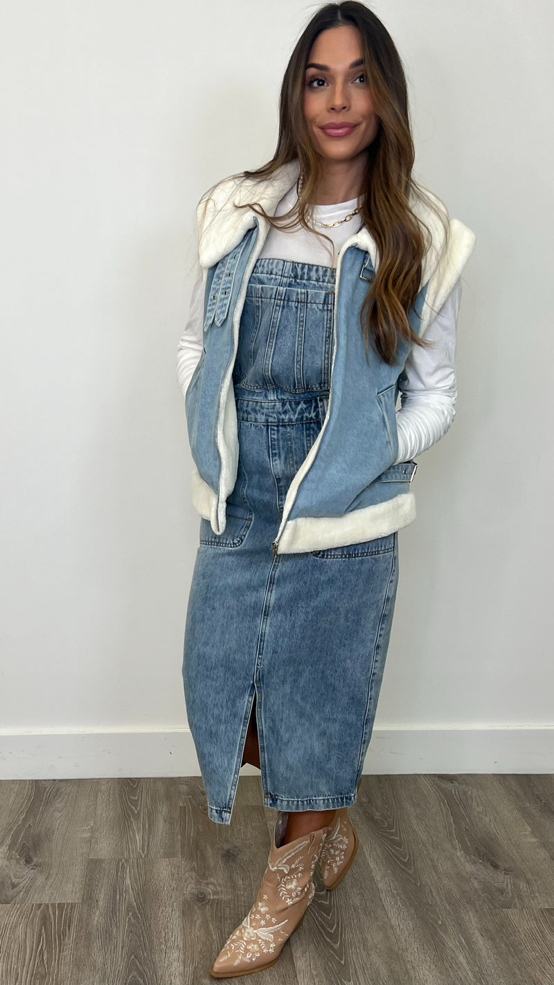 Bailey Denim Overalls