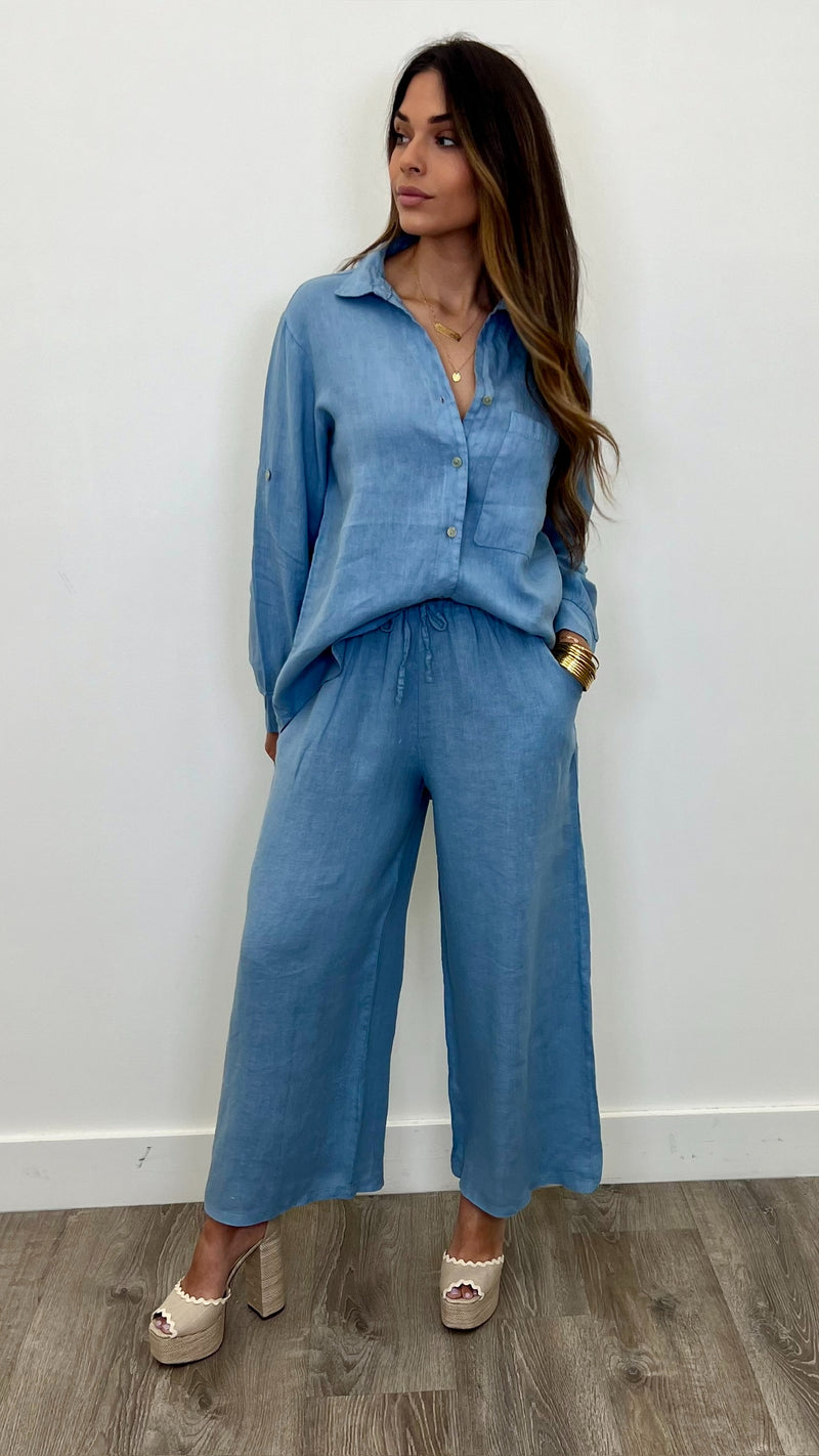 Alessandra Linen Pants