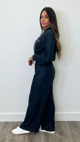 Garage Girl Jumpsuit Dark Navy