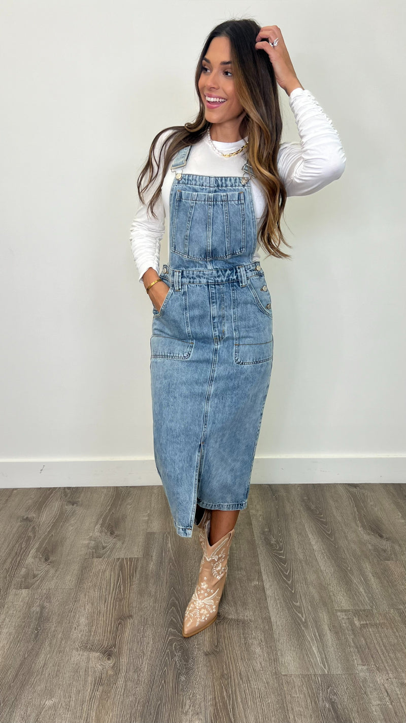 Bailey Denim Overalls