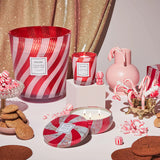 Crushed Candy Cane 3 Wick Tin Candle