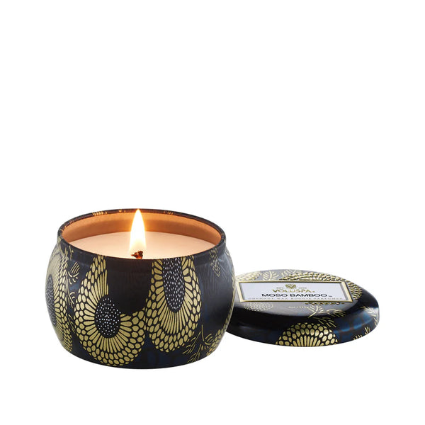 Moso Bamboo Mini Tin Candle