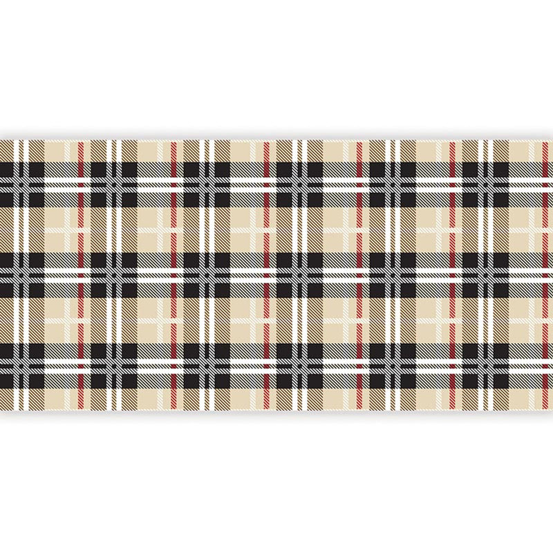 Plaid Table Paper Runner Roll