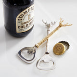 Gold Stag Bottle Opener