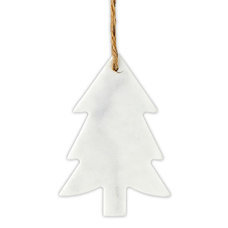 Marble Holiday Ornaments