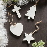 Marble Holiday Ornaments