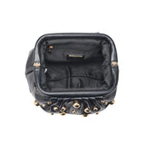 Carey Studded Clutch Black