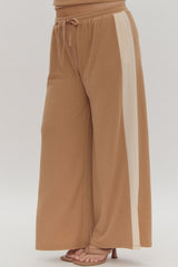 Liana Camel Wide Leg pants